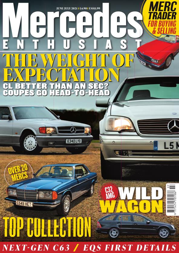 Журнал Mercedes enthusiast. June-July 2021